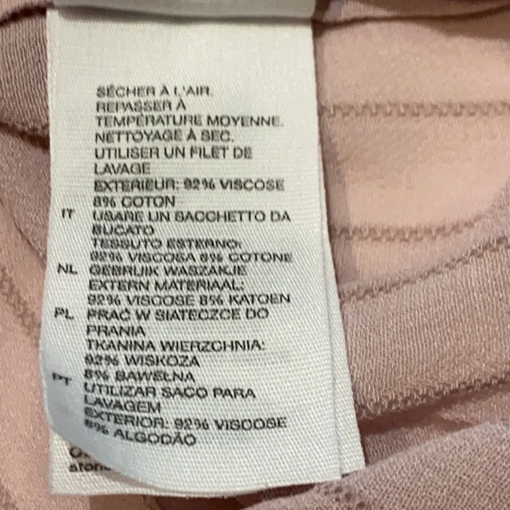 & Other Stories Stockholm Atelier Blush Colored Maxi Shirt Dress 10